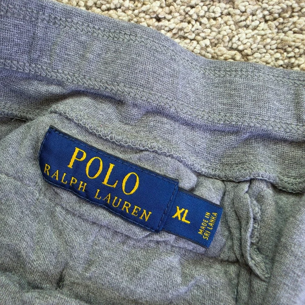 Polo Ralph Lauren Jogger Sweatpants Mens XL Gray Embroidered Pony Lounge Pants